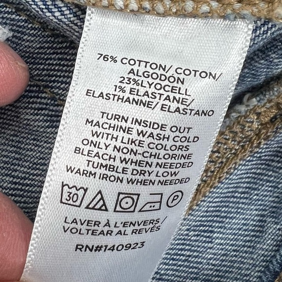 LOFT The Straight Jean Stretch Denim 26/2 Medium Wash - Picture 7 of 7